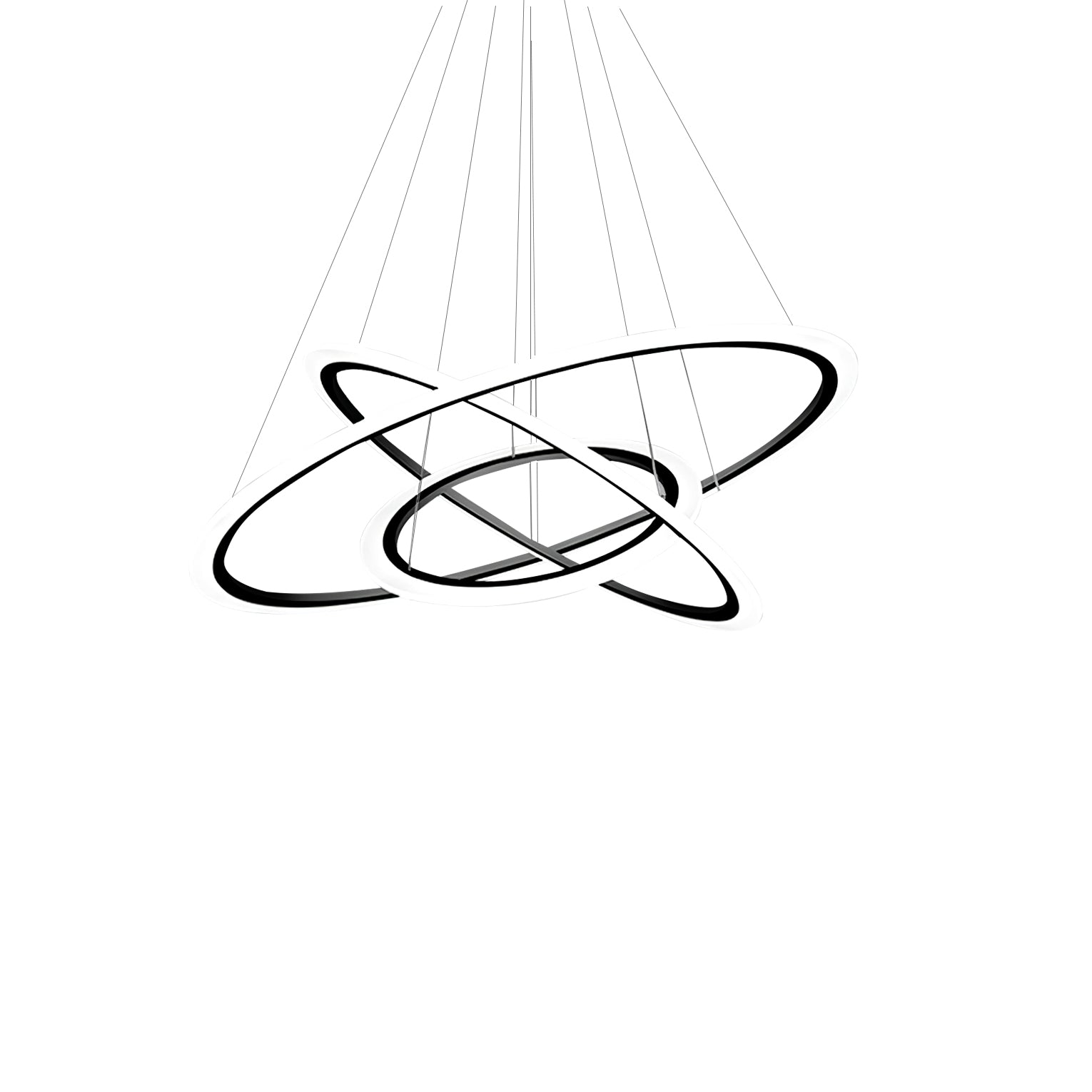 Circular Ring Chandelier - Lumpaz
