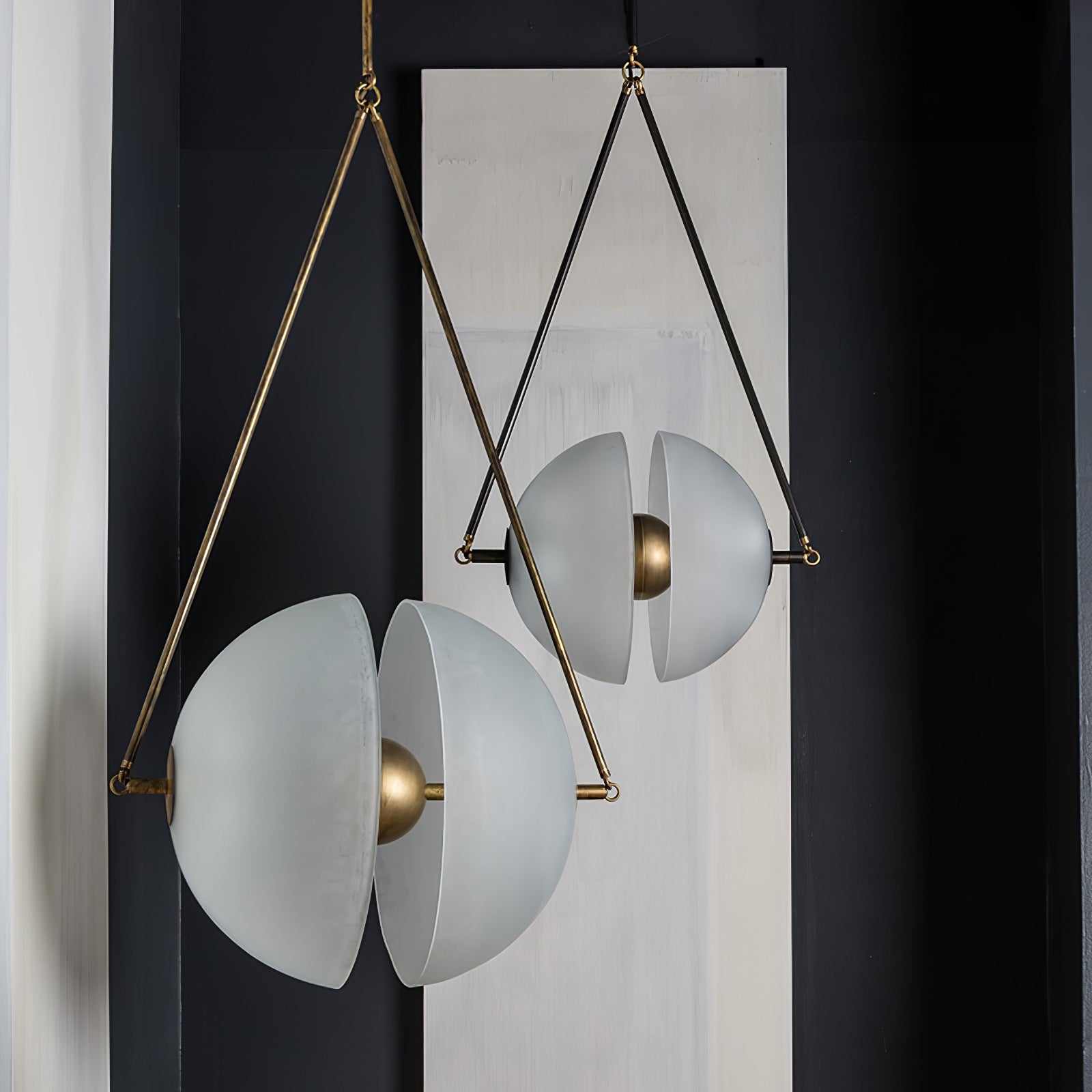 Oyster Glass Pendant Lamp - Lumpaz
