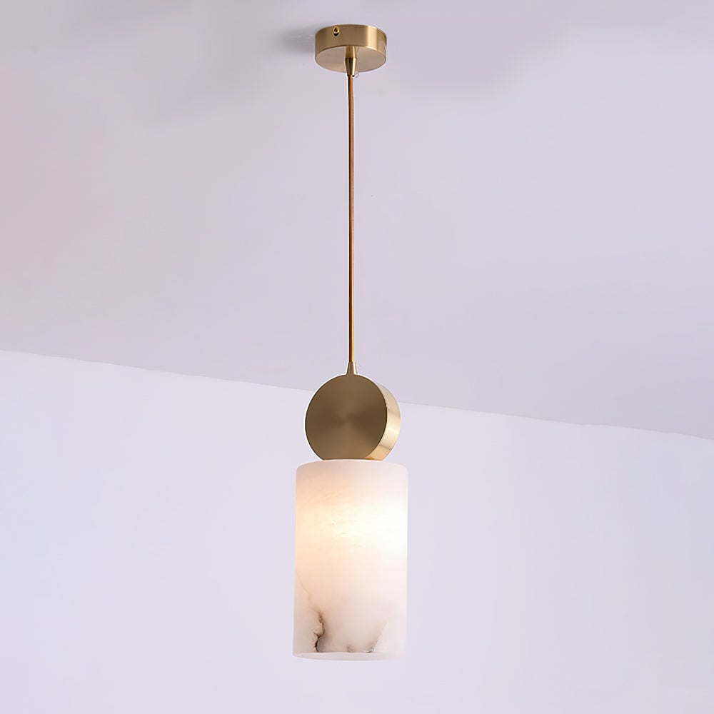 Etruscan Alabaster Pendant Light - Lumpaz