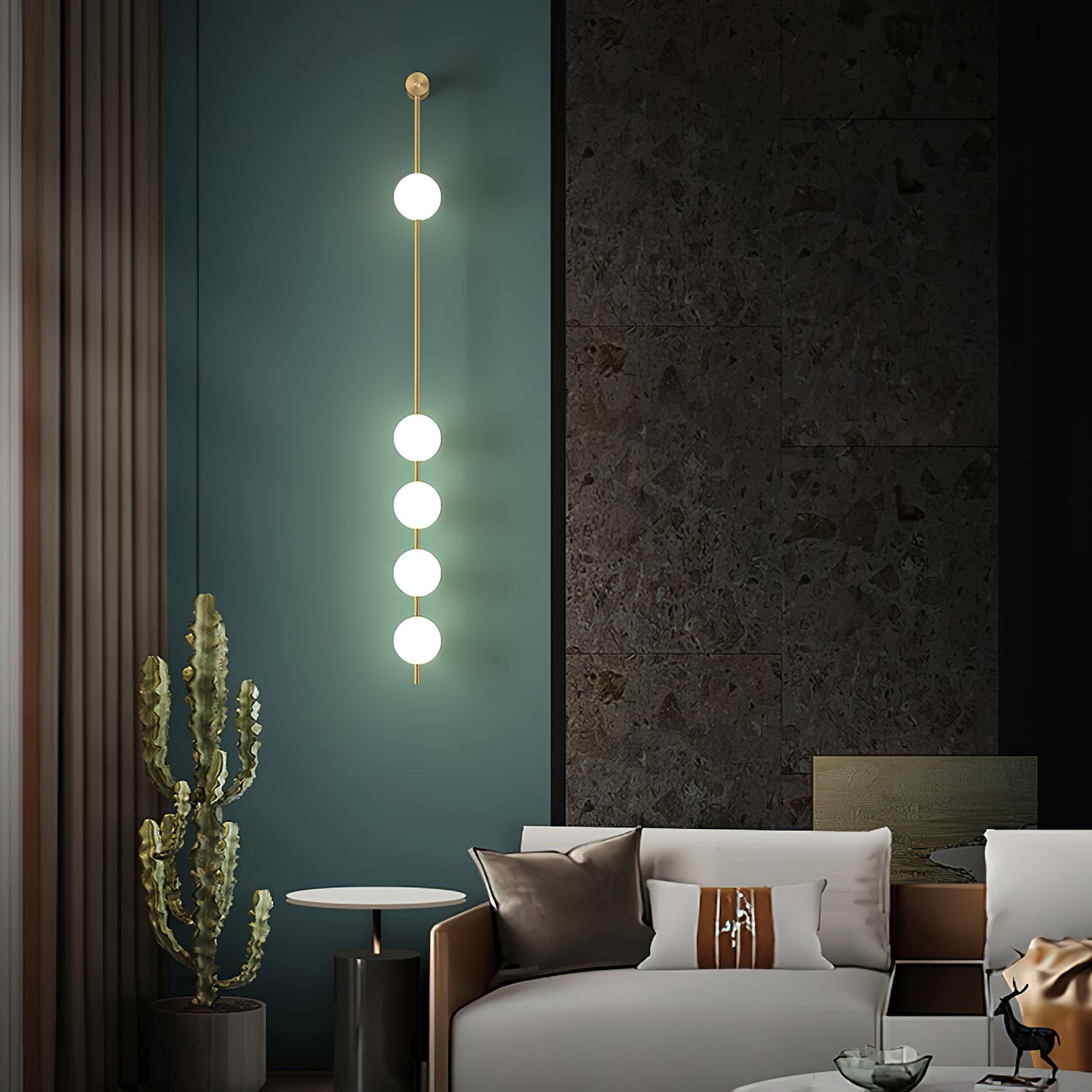 Vertical Balls Wall Lamp - Lumpaz