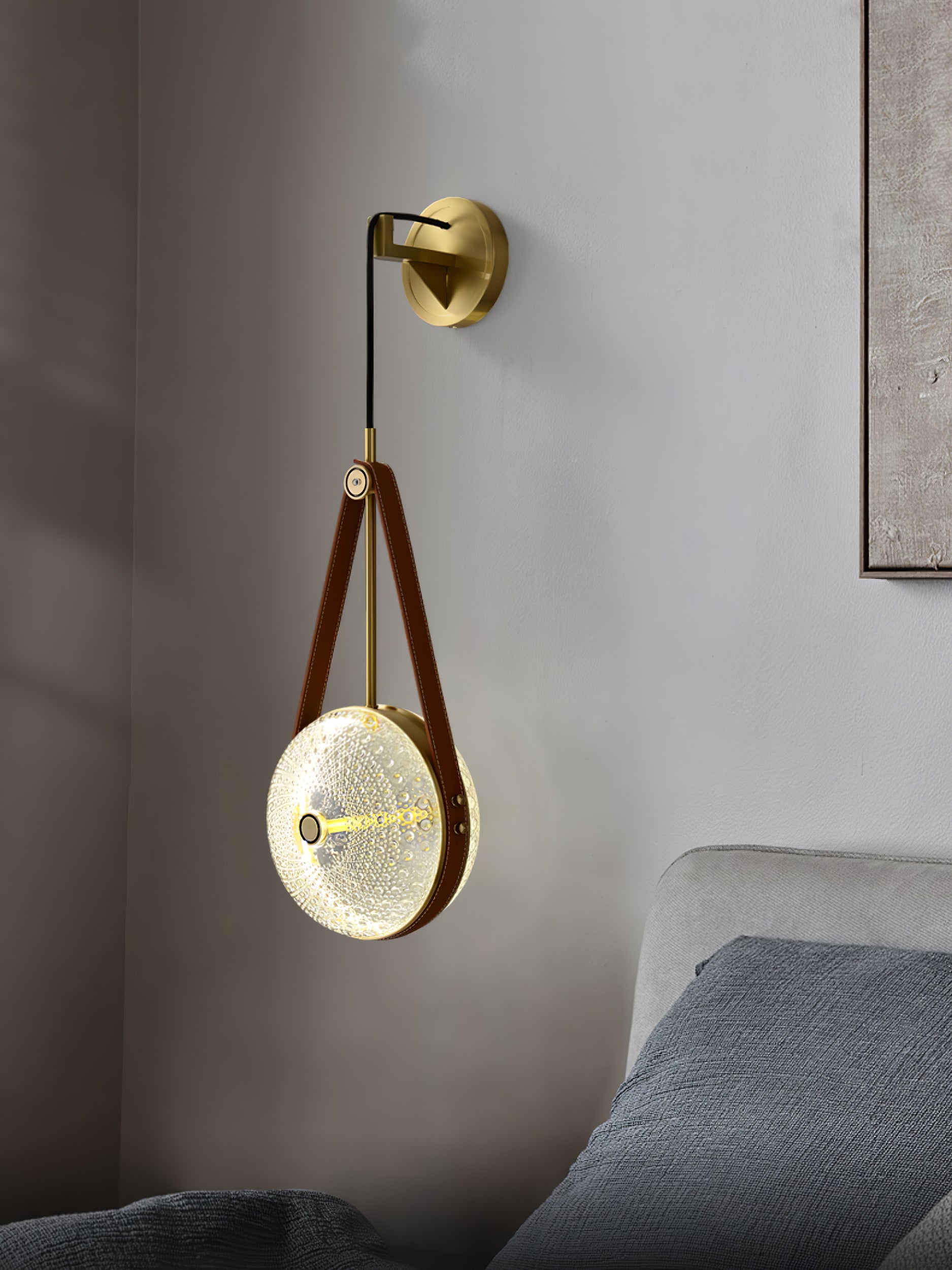 Clock Wall Lamp - Lumpaz