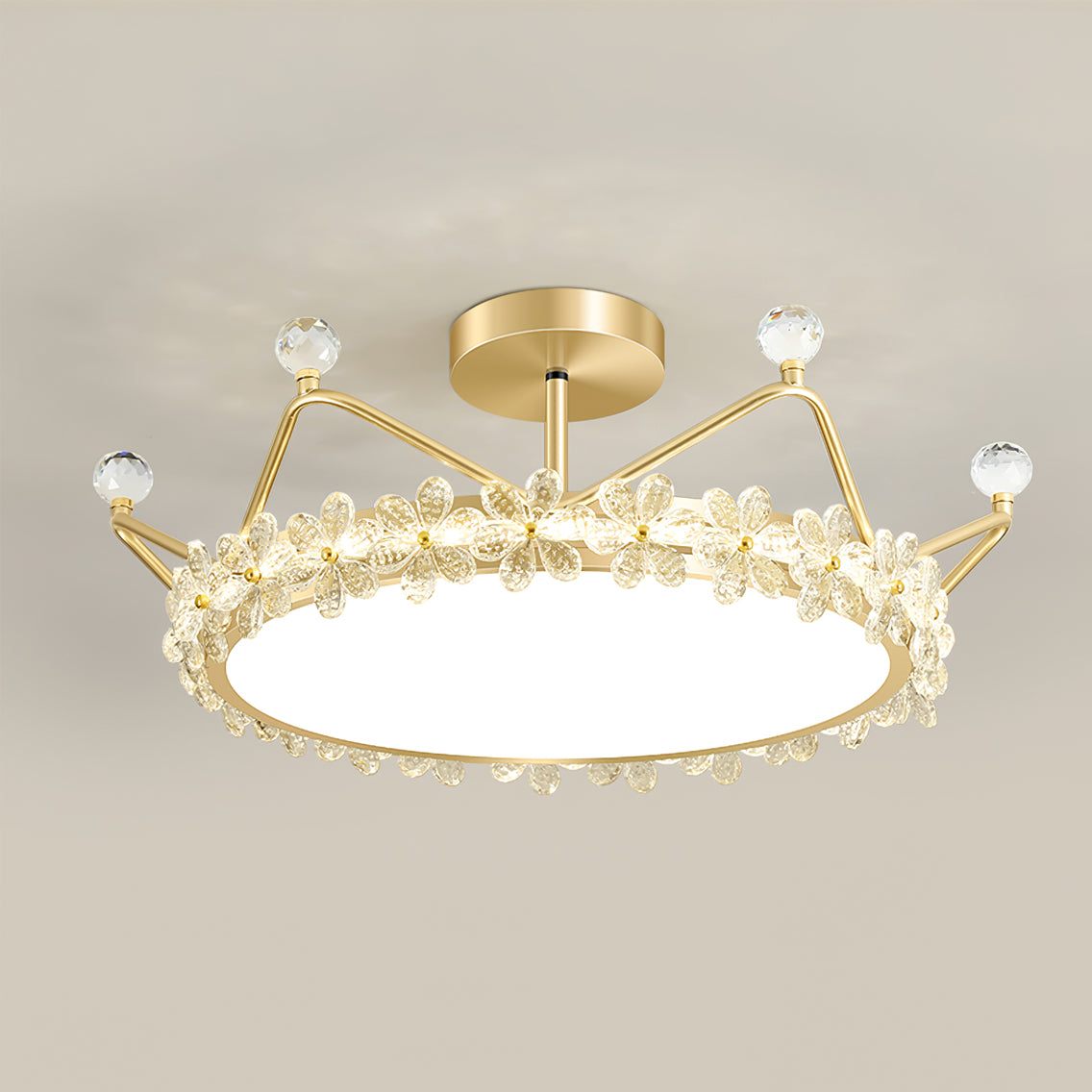 Petal Crown Ceiling Lamp - Lumpaz