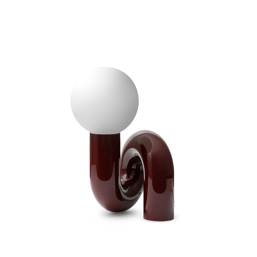 Spiral Glass Table Lamp - Lumpaz