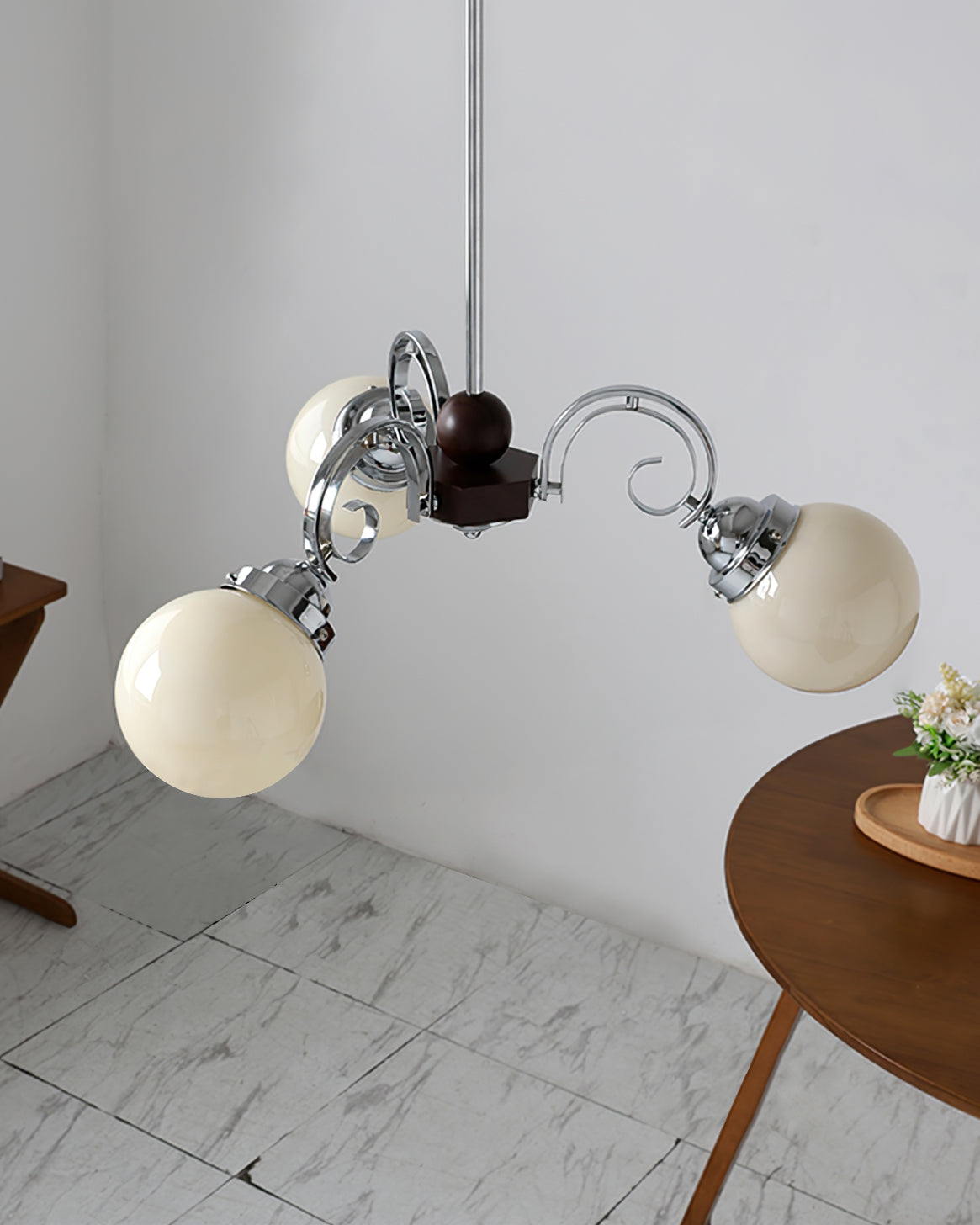 Kotter Cream Chandelier - Lumpaz
