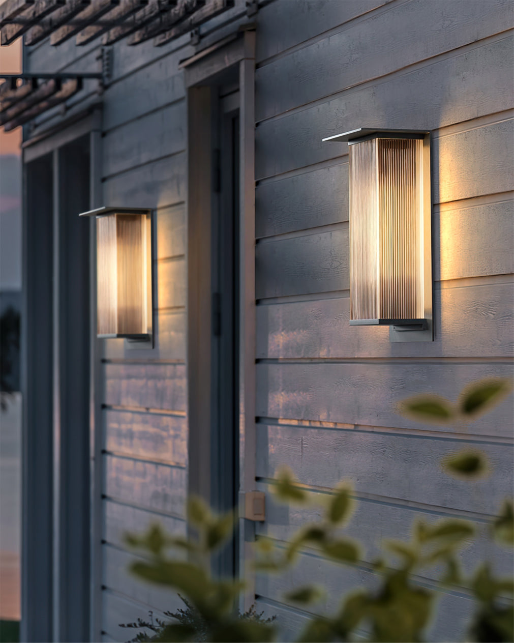 Oleron Box Outdoor Wall Lamp - Lumpaz