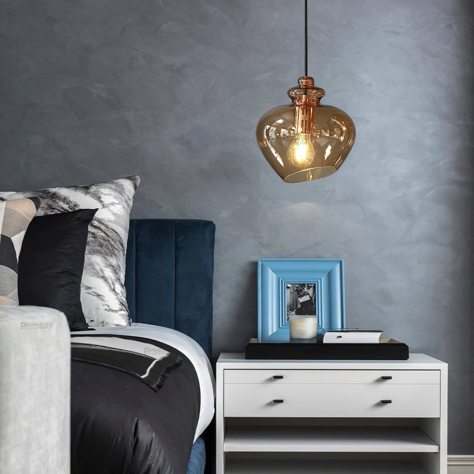 Grace Glass Pendant Lamp - Lumpaz