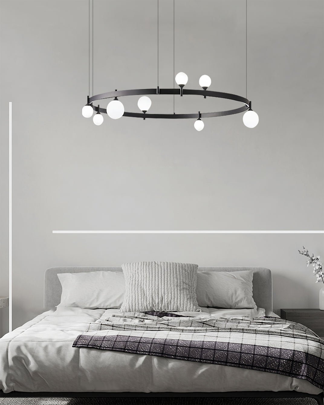 Stant Circular Chandelier - Lumpaz