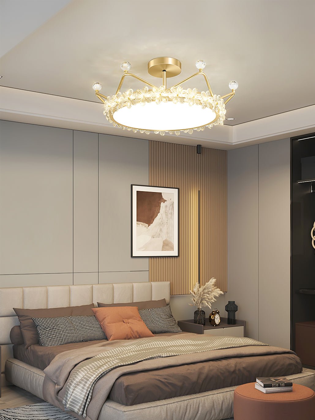 Petal Crown Ceiling Lamp - Lumpaz