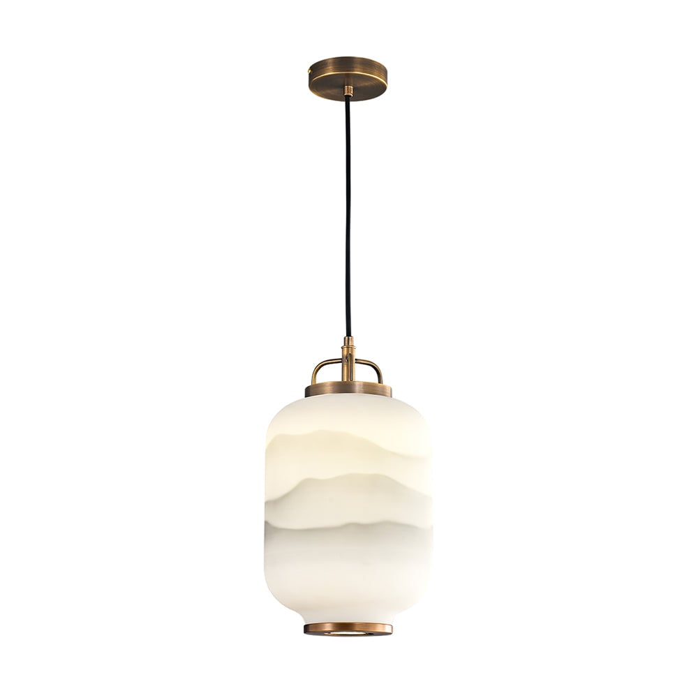 Ezio Tall Mini Glass Pendant Lamp - Lumpaz