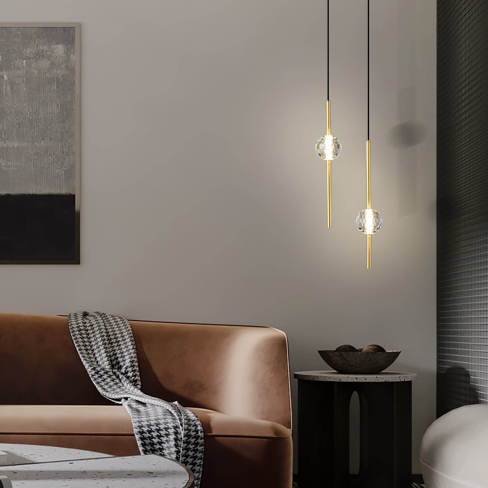 Ari Crystal Pendant Lamp - Lumpaz