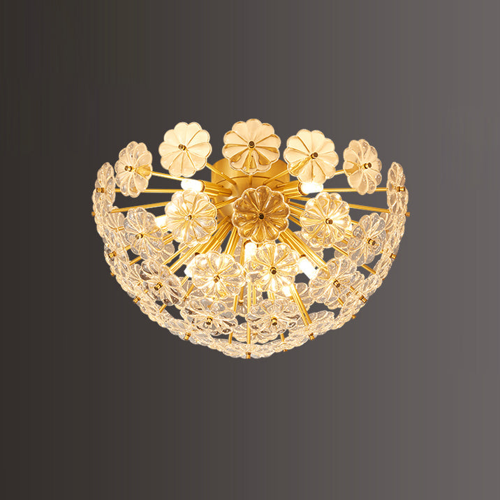 Lamina Crystal Ceiling Light - Lumpaz