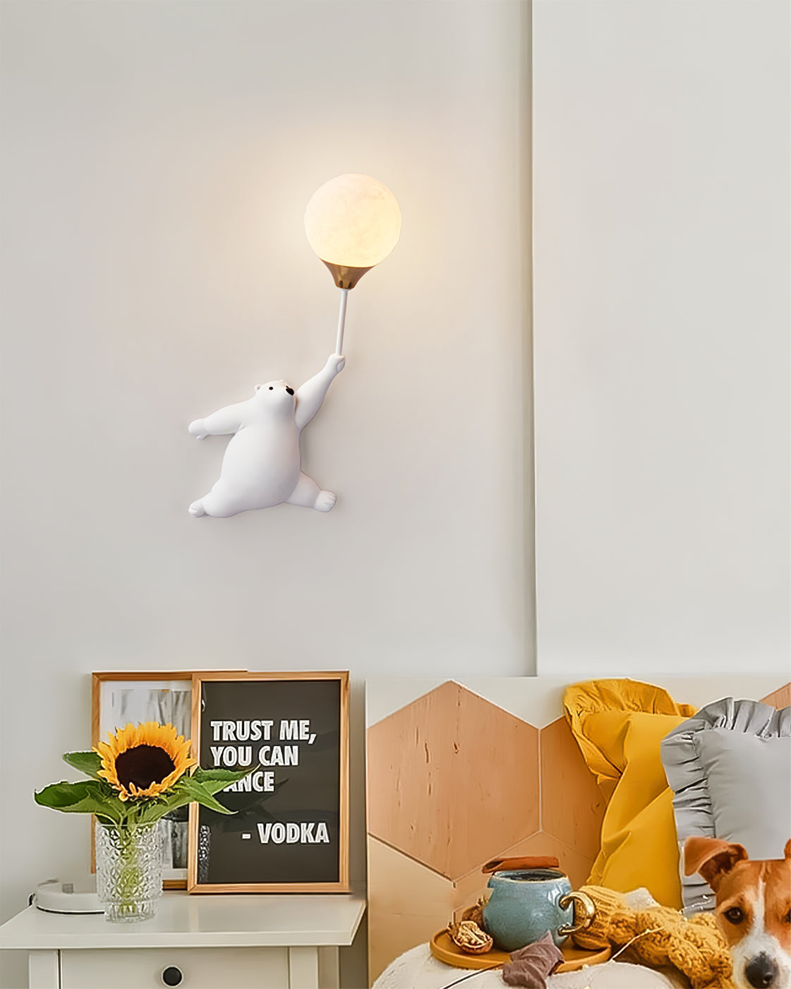Bear Balloon Wall Lamp - Lumpaz