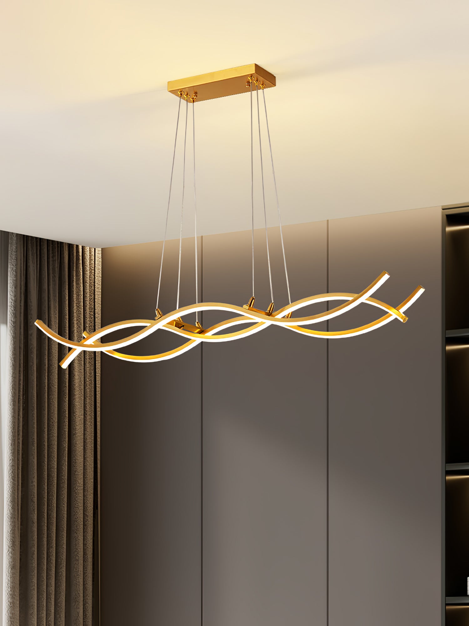 Wave Island Chandelier - Lumpaz