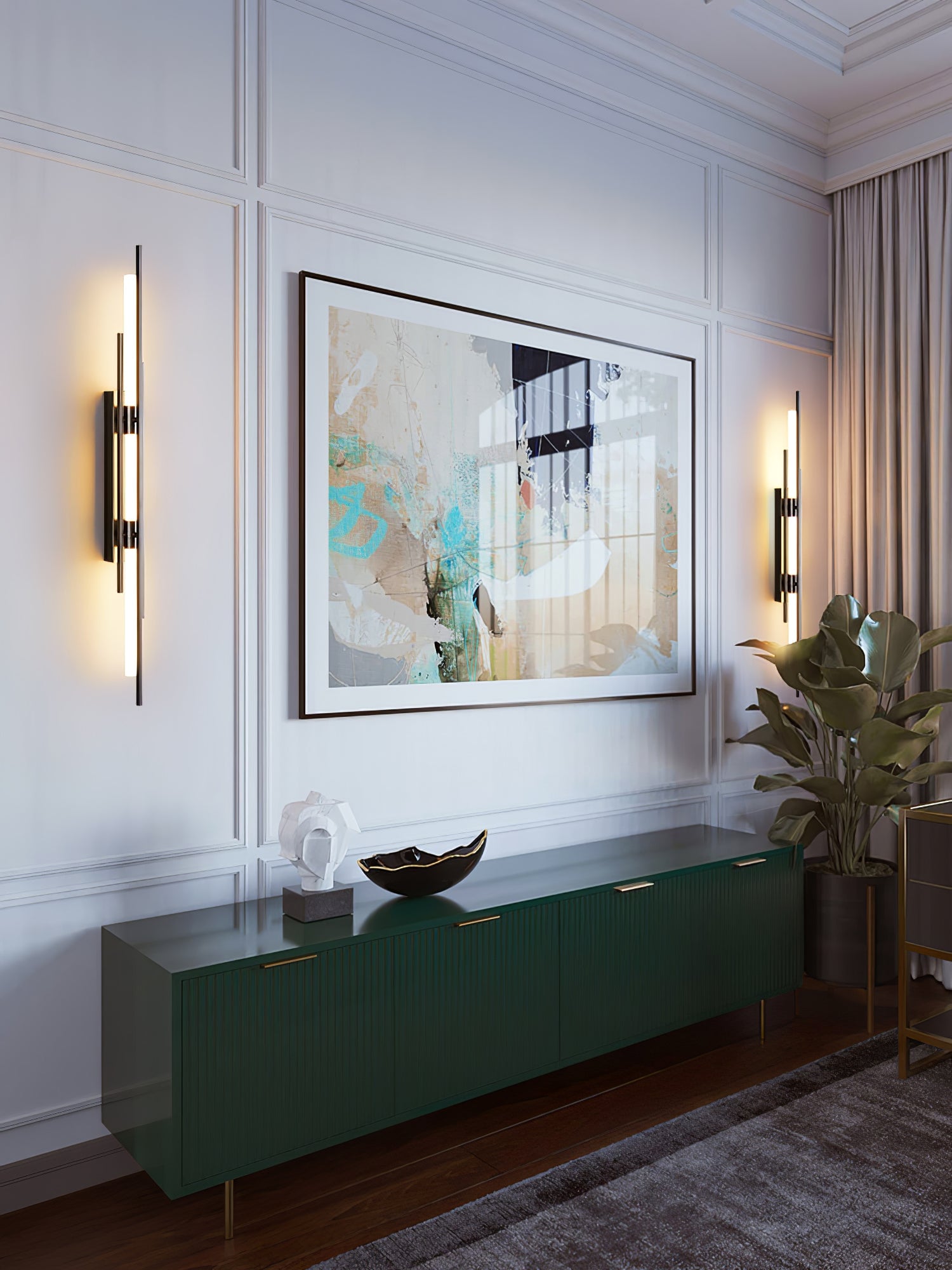 Brass Line Wall Lamp - Lumpaz