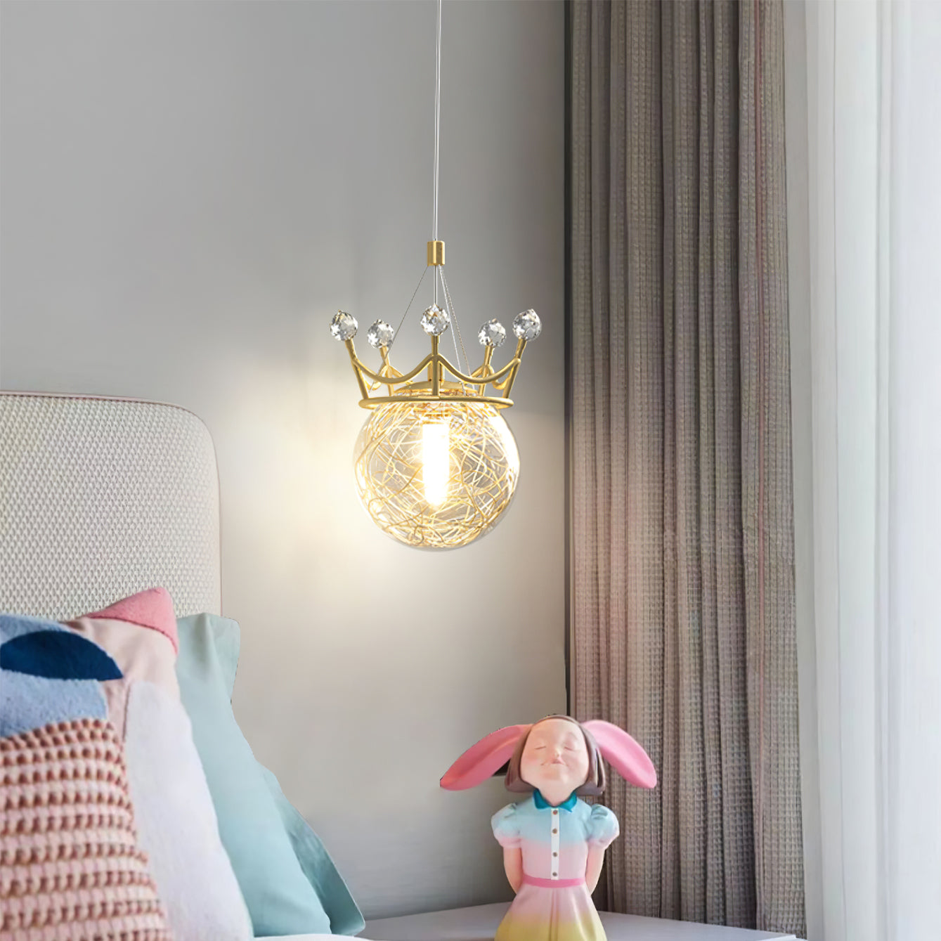 Gypsophila Crown Pendant Lamp - Lumpaz