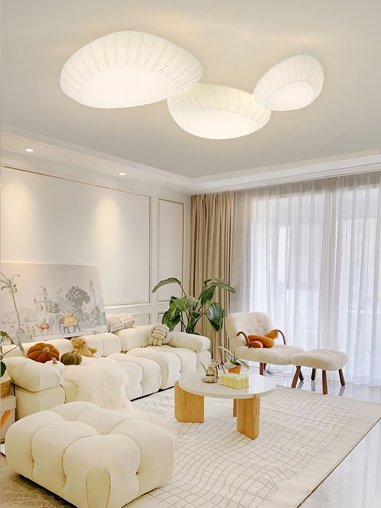Cobblestone Ceiling Lamp - Lumpaz
