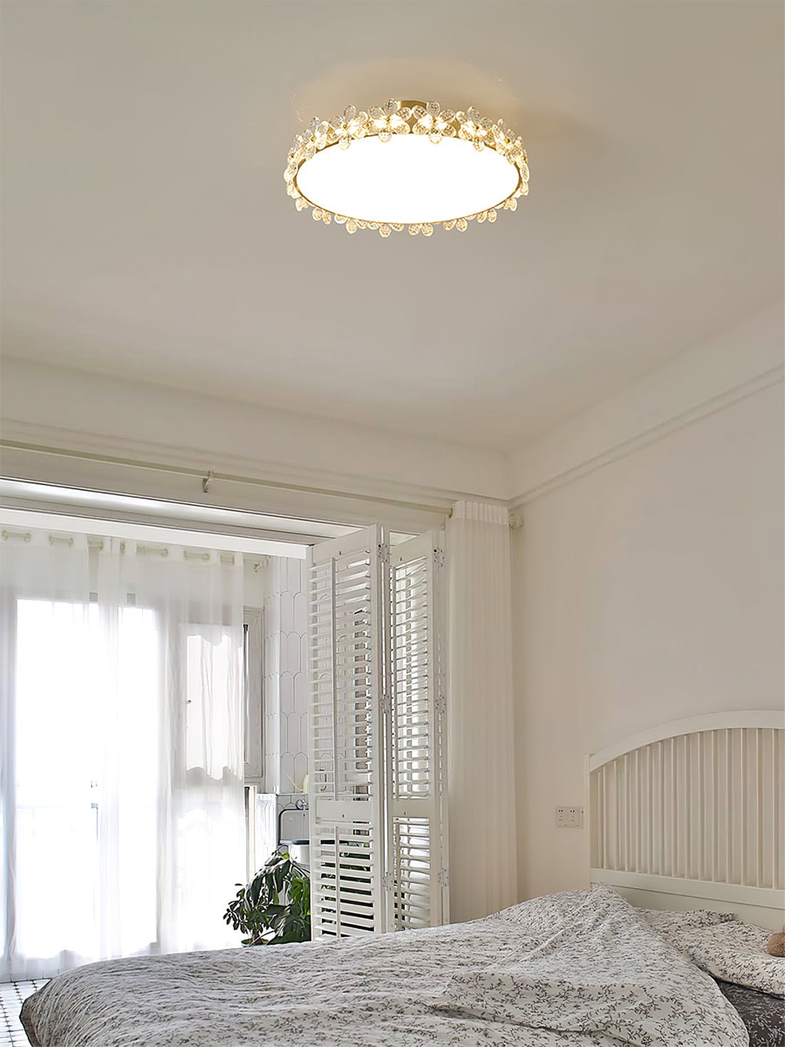 Petal Crystal Ceiling Lamp - Lumpaz