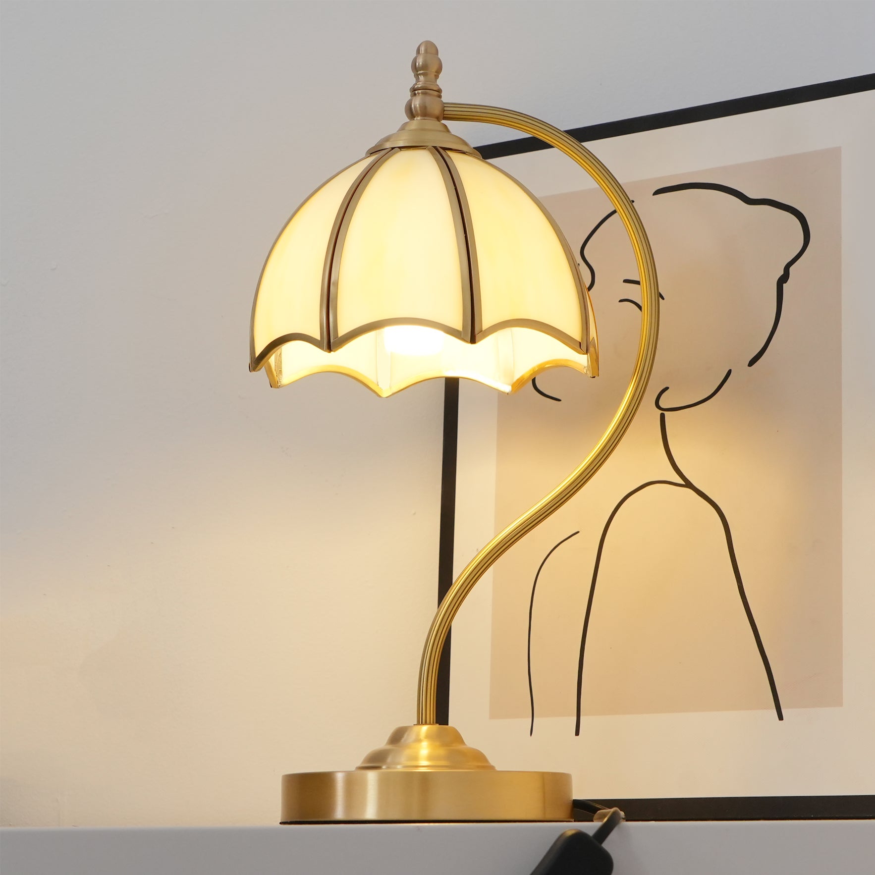 Umbrella Table Lamp - Lumpaz