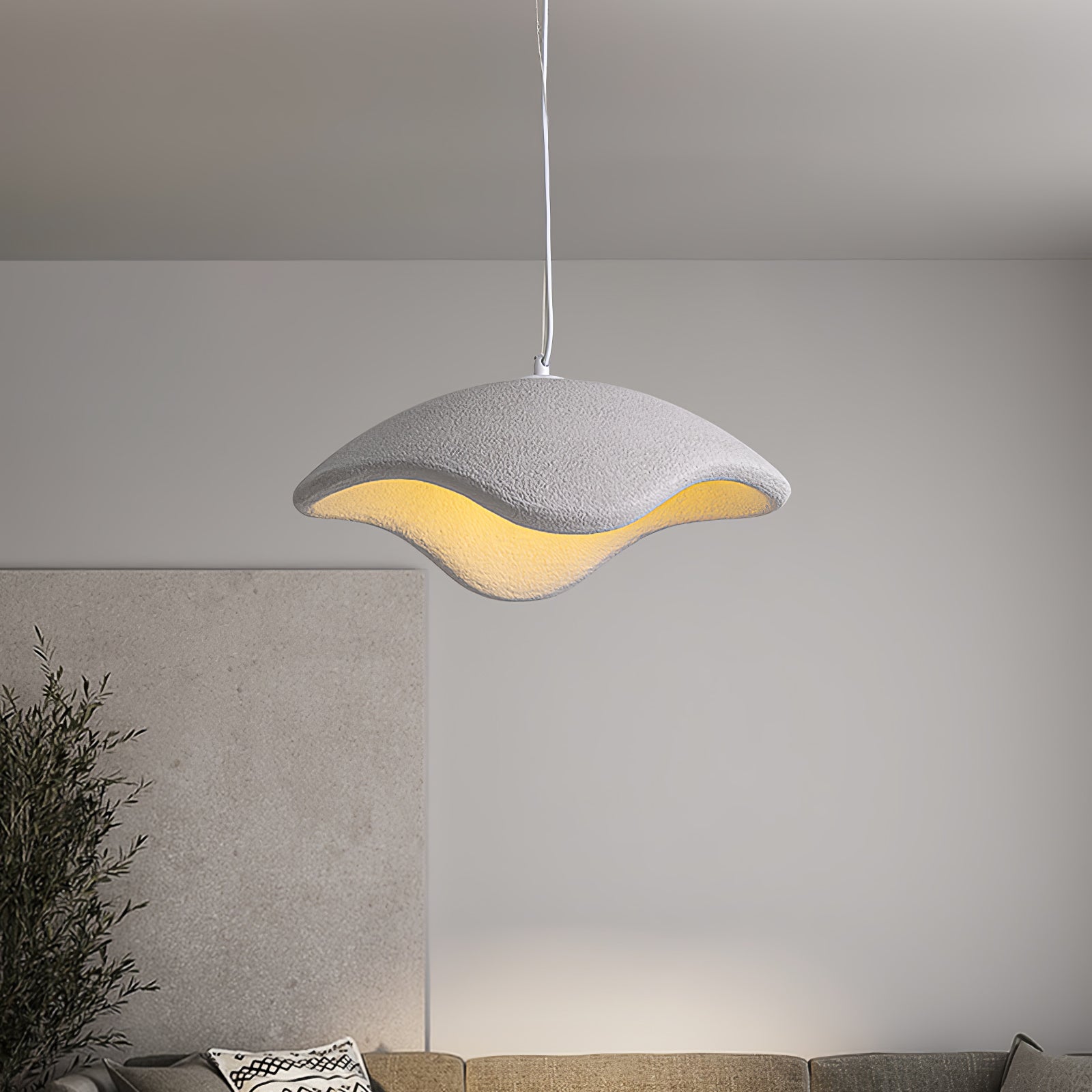 Wabi Sabi Resin Pendant Lamp - Lumpaz