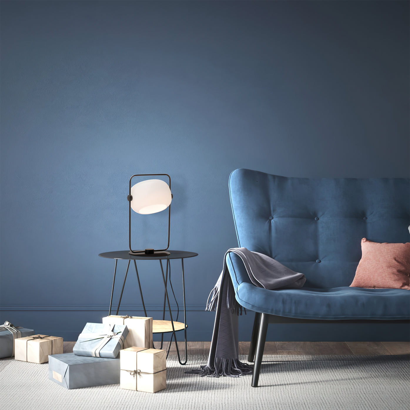 Black Galet Table Lamp - Lumpaz