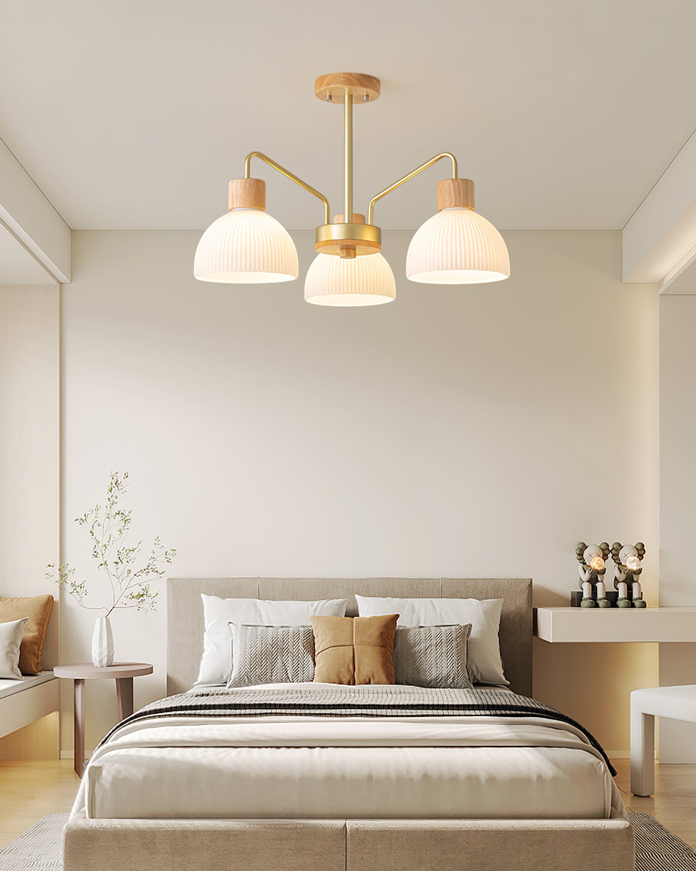 Ribbed Chandelier - Lumpaz