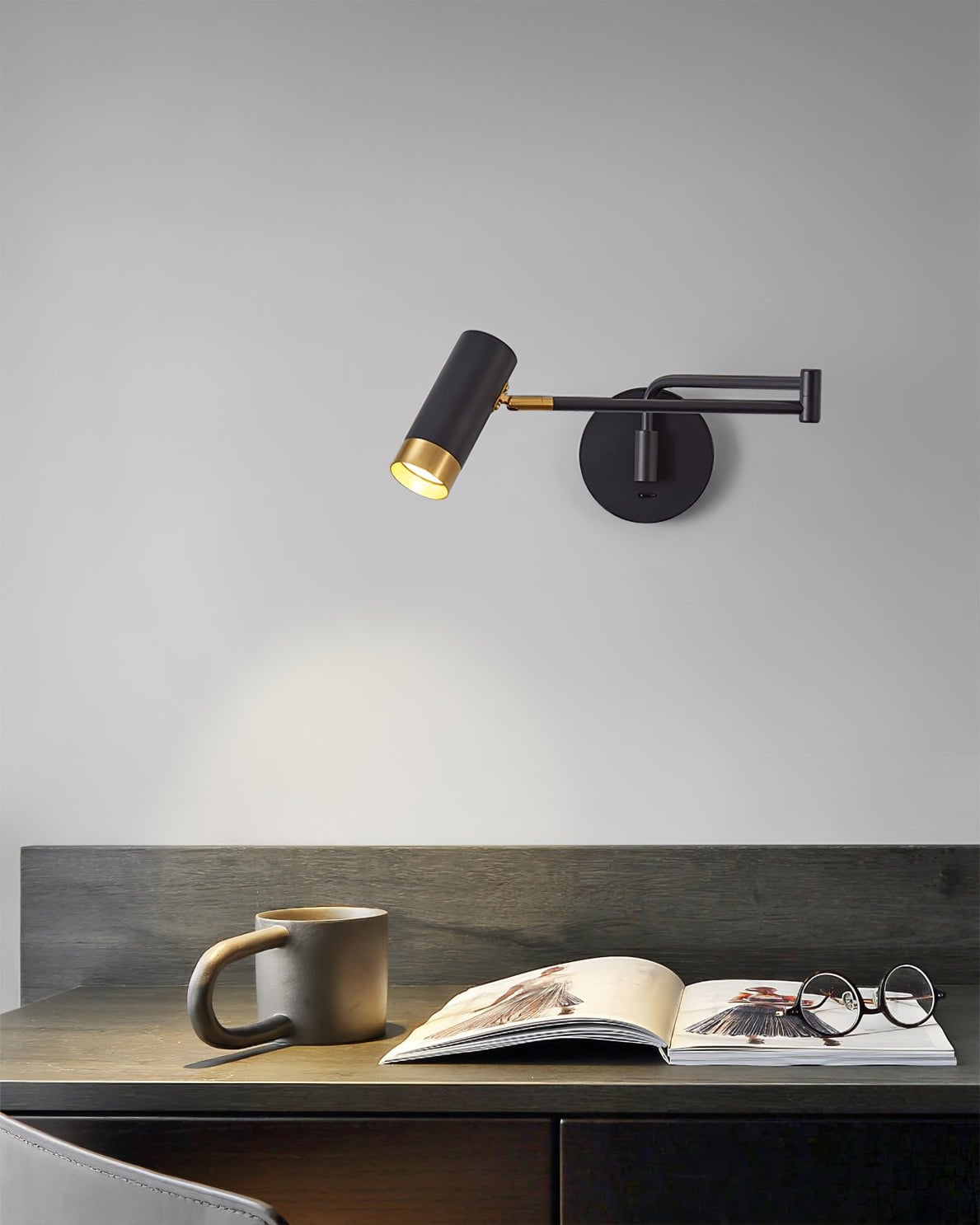 Fumi Swing Wall Lamp - Lumpaz