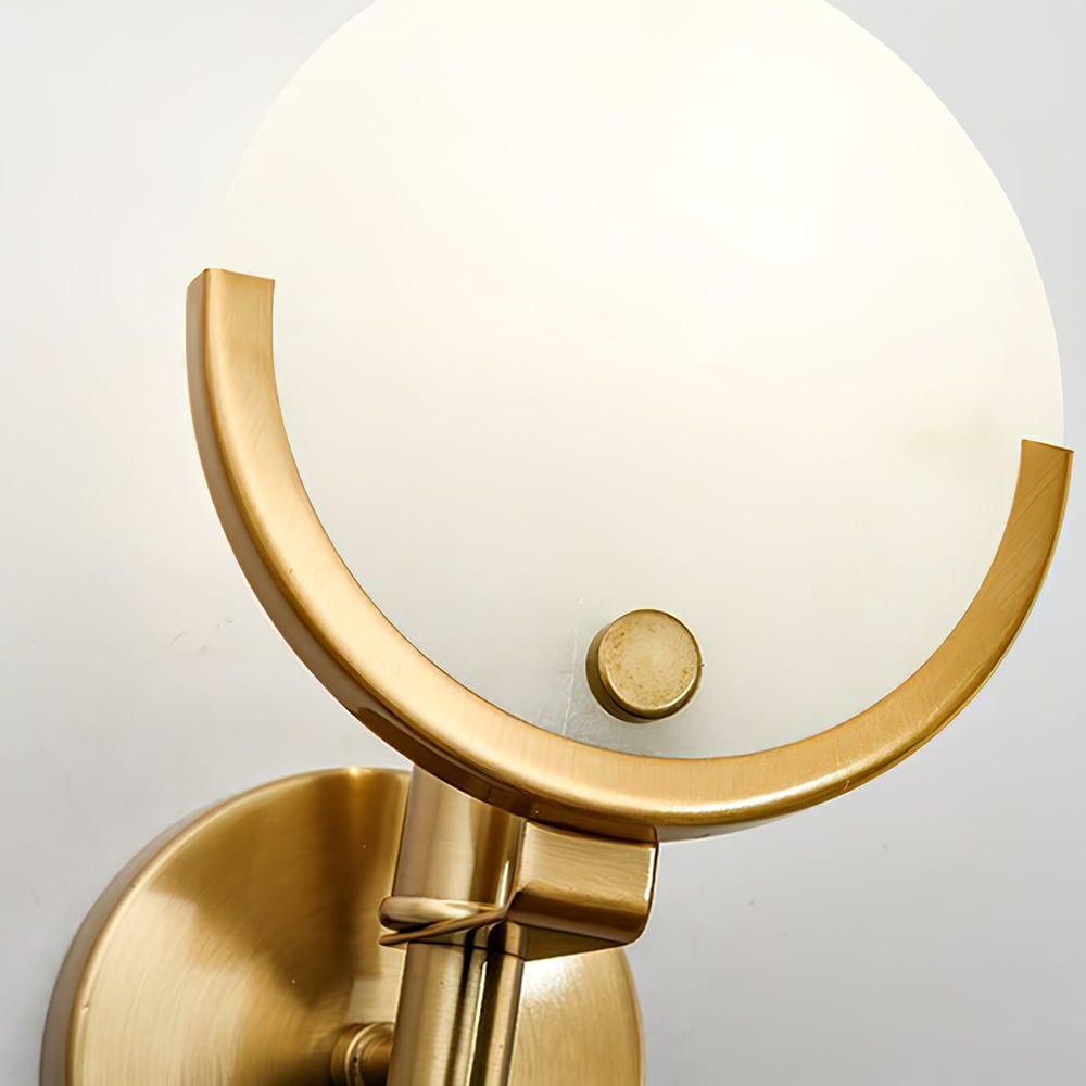 Ava Brass Wall Lamp - Lumpaz
