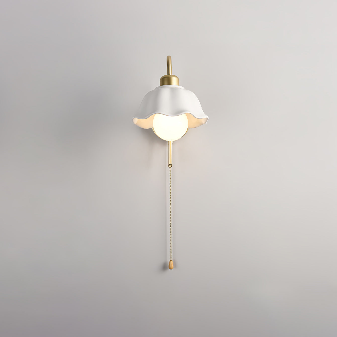 Flower Ceramic Wall Lamp - Lumpaz