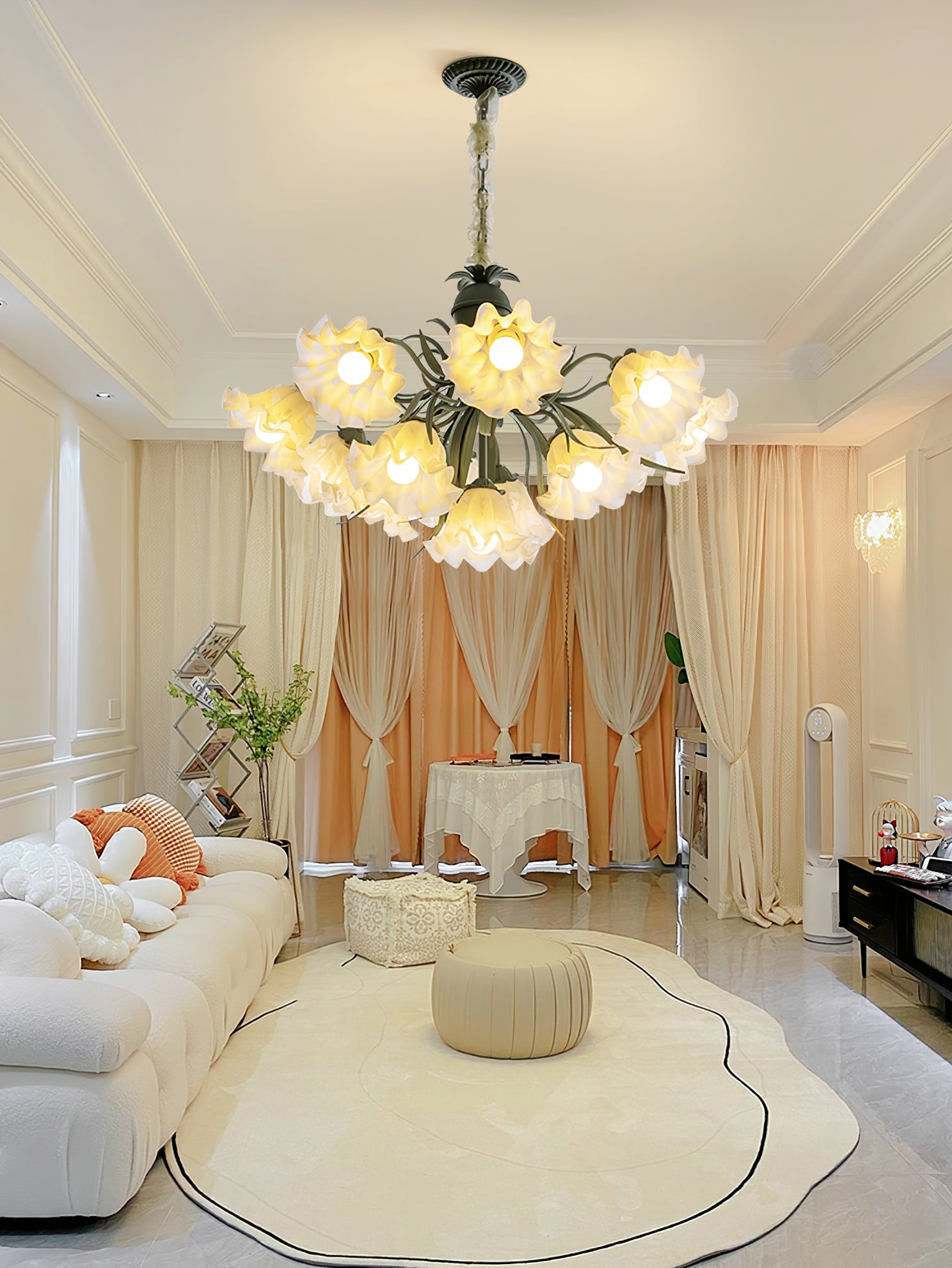 Tole Chandelier - Lumpaz