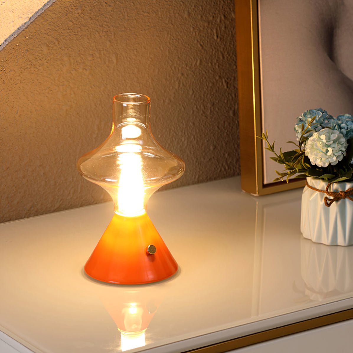 Theater Built-in Battery Table Lamp - Lumpaz