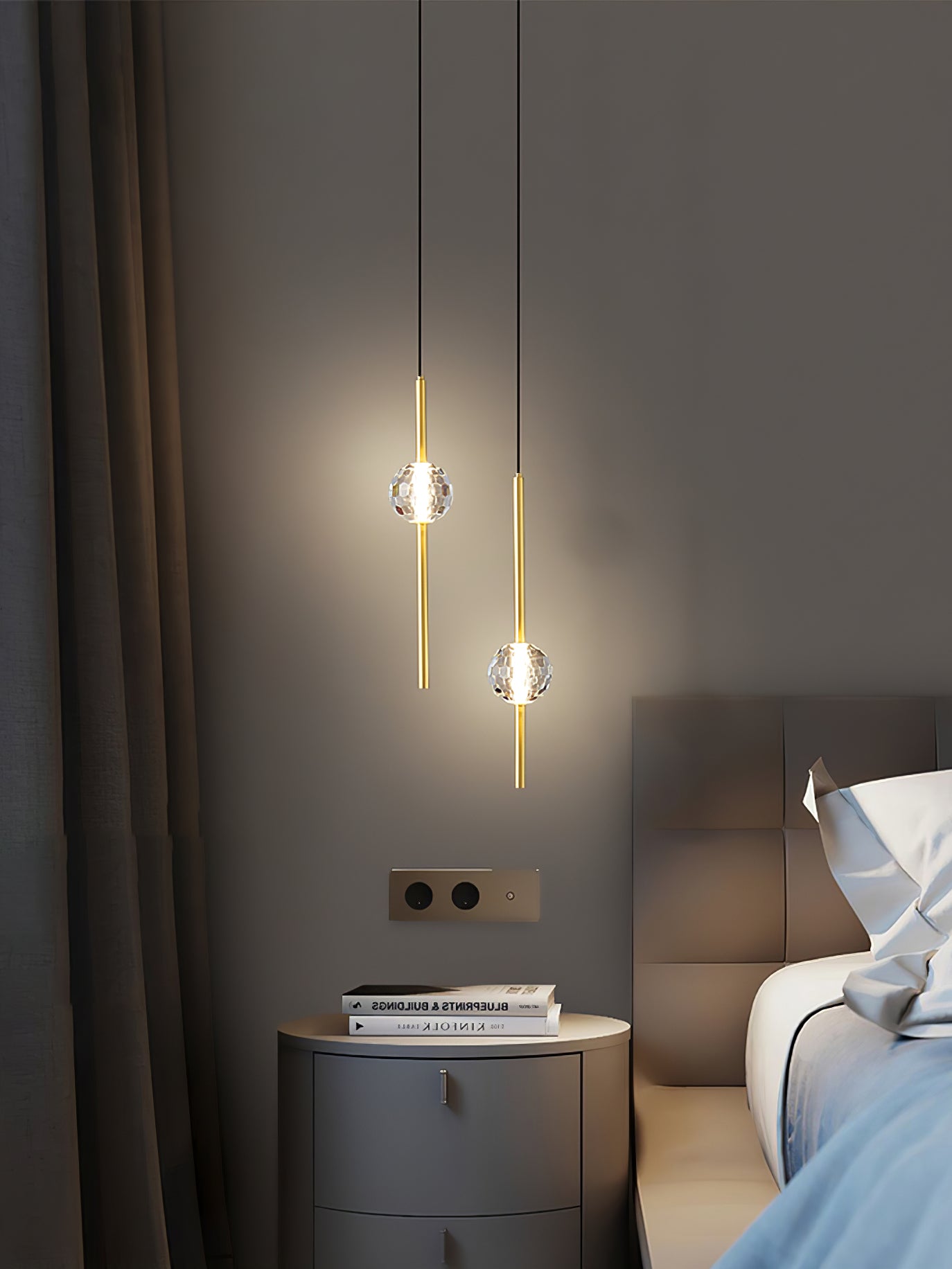 Ari Crystal Pendant Lamp - Lumpaz