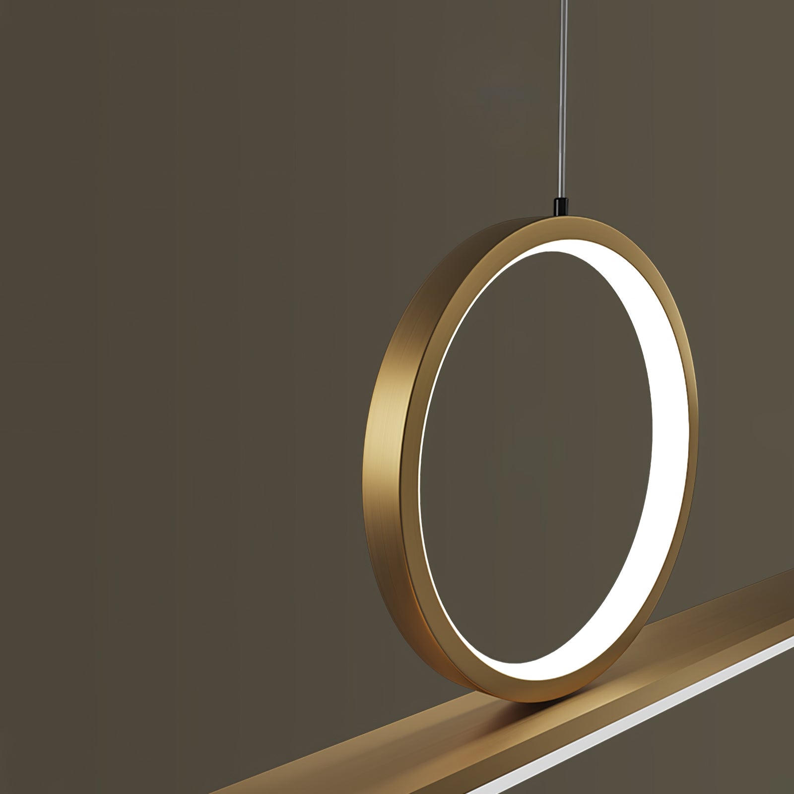 Circle Linear Pendant Lamp - Lumpaz
