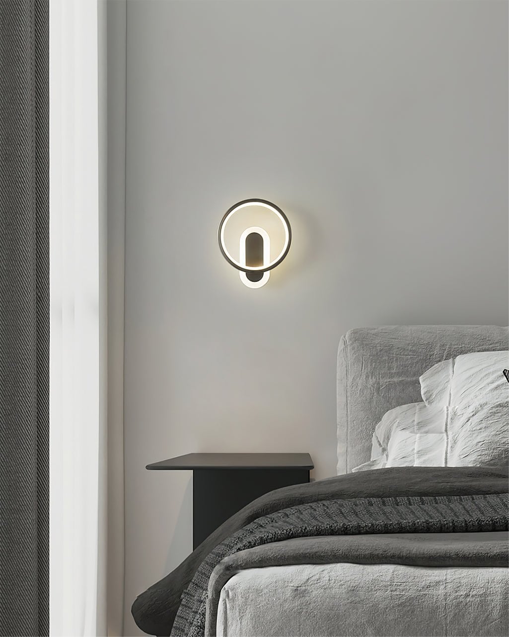 Round Brass Wall Lamp - Lumpaz