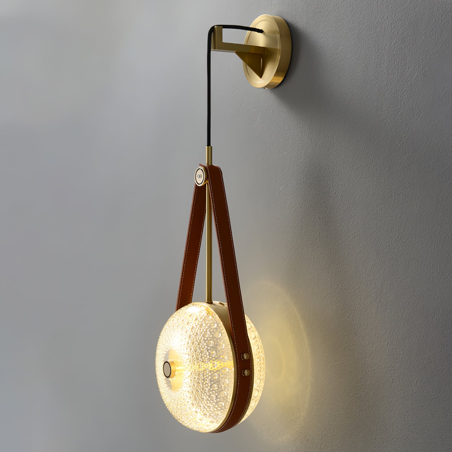 Clock Wall Lamp - Lumpaz