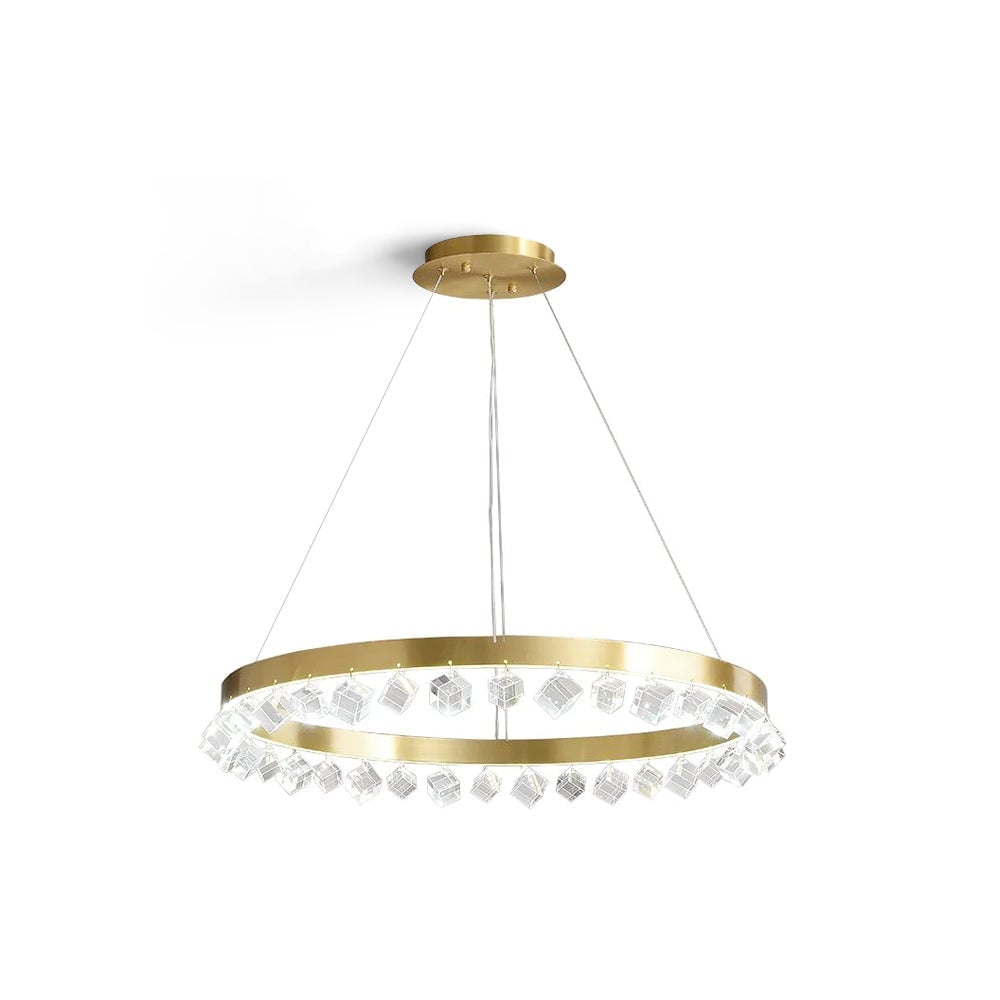 Loop Crystal Chandelier - Lumpaz