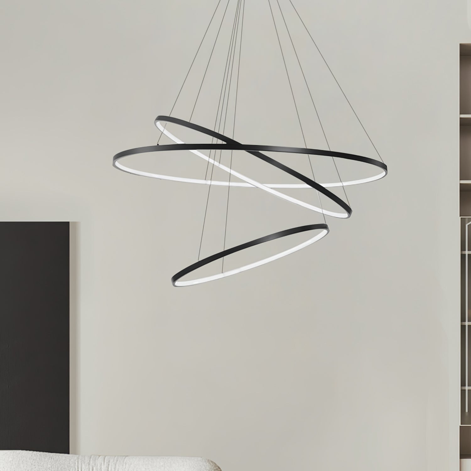 Floating Ring Chandelier - Lumpaz