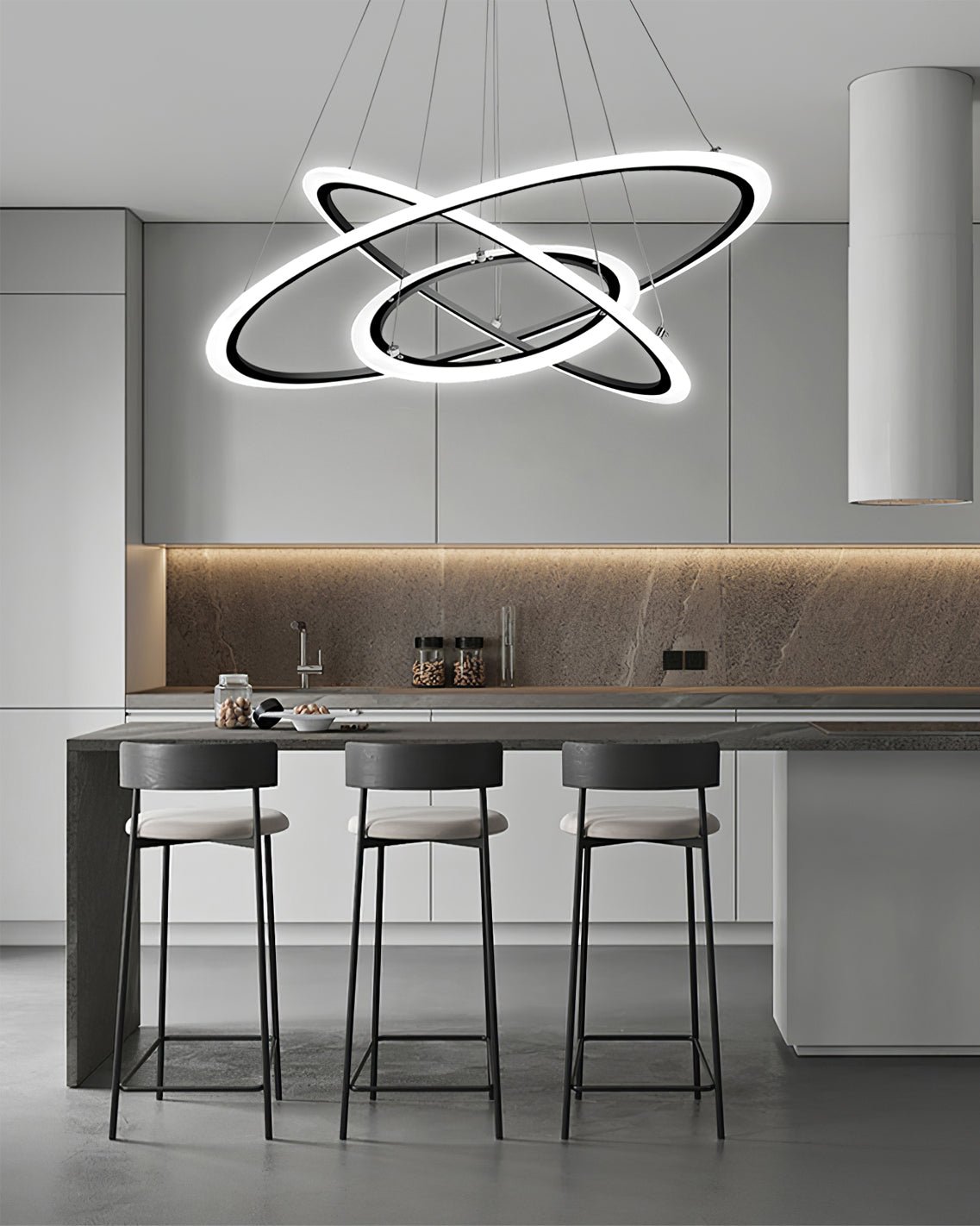 Circular Ring Chandelier - Lumpaz