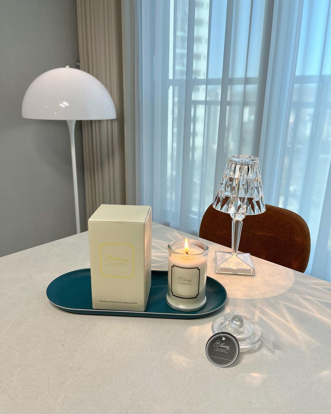 Sparkle Glam Built-in Battery Table Lamp - Lumpaz