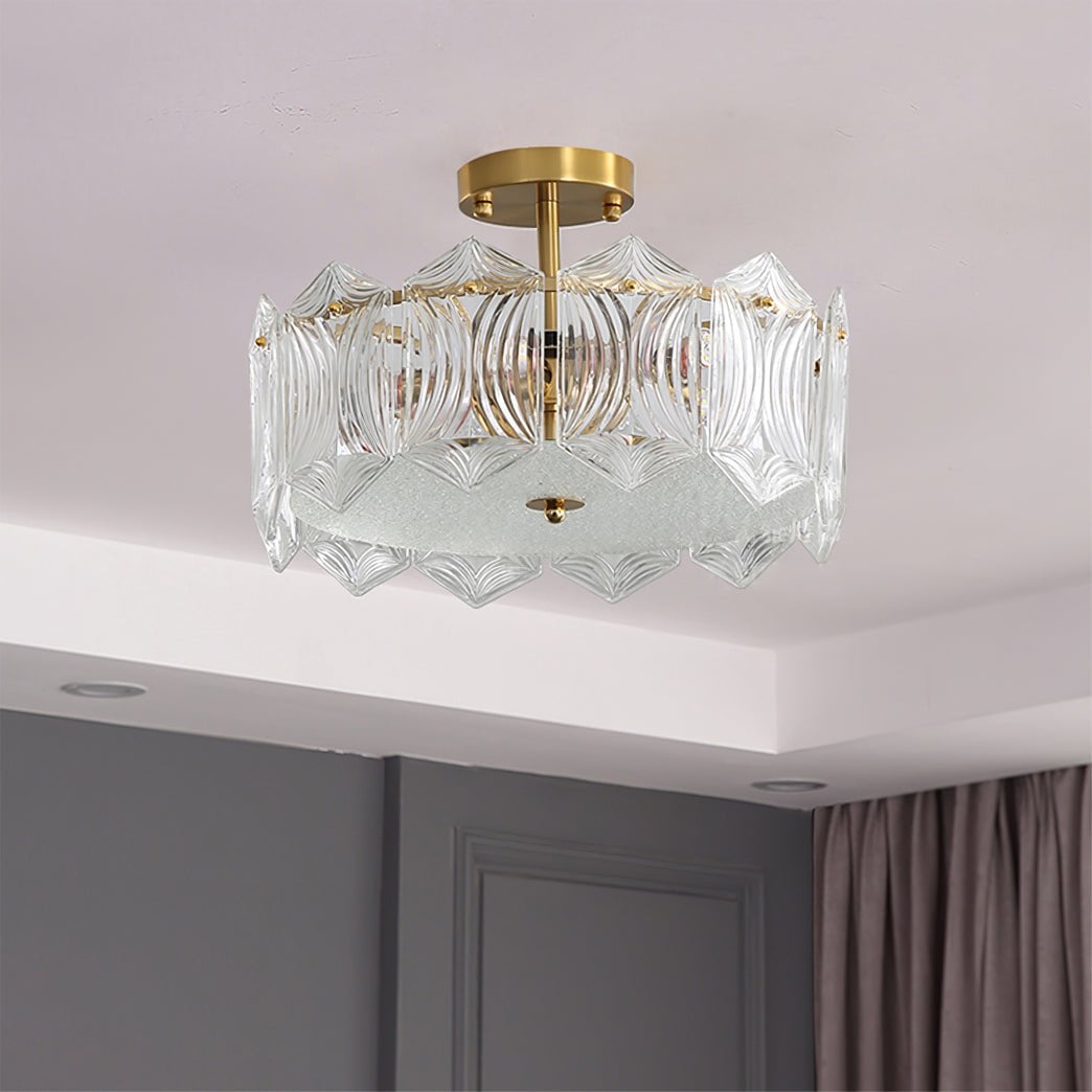 Ruby Round Ceiling Lamp - Lumpaz