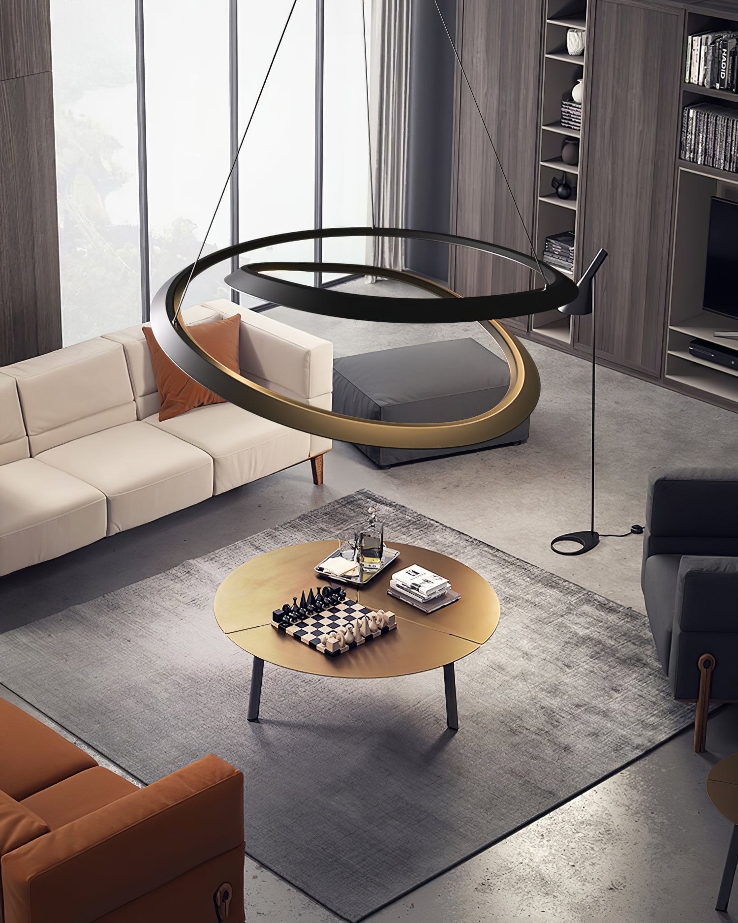 Curves LED Pendant Lamp - Lumpaz