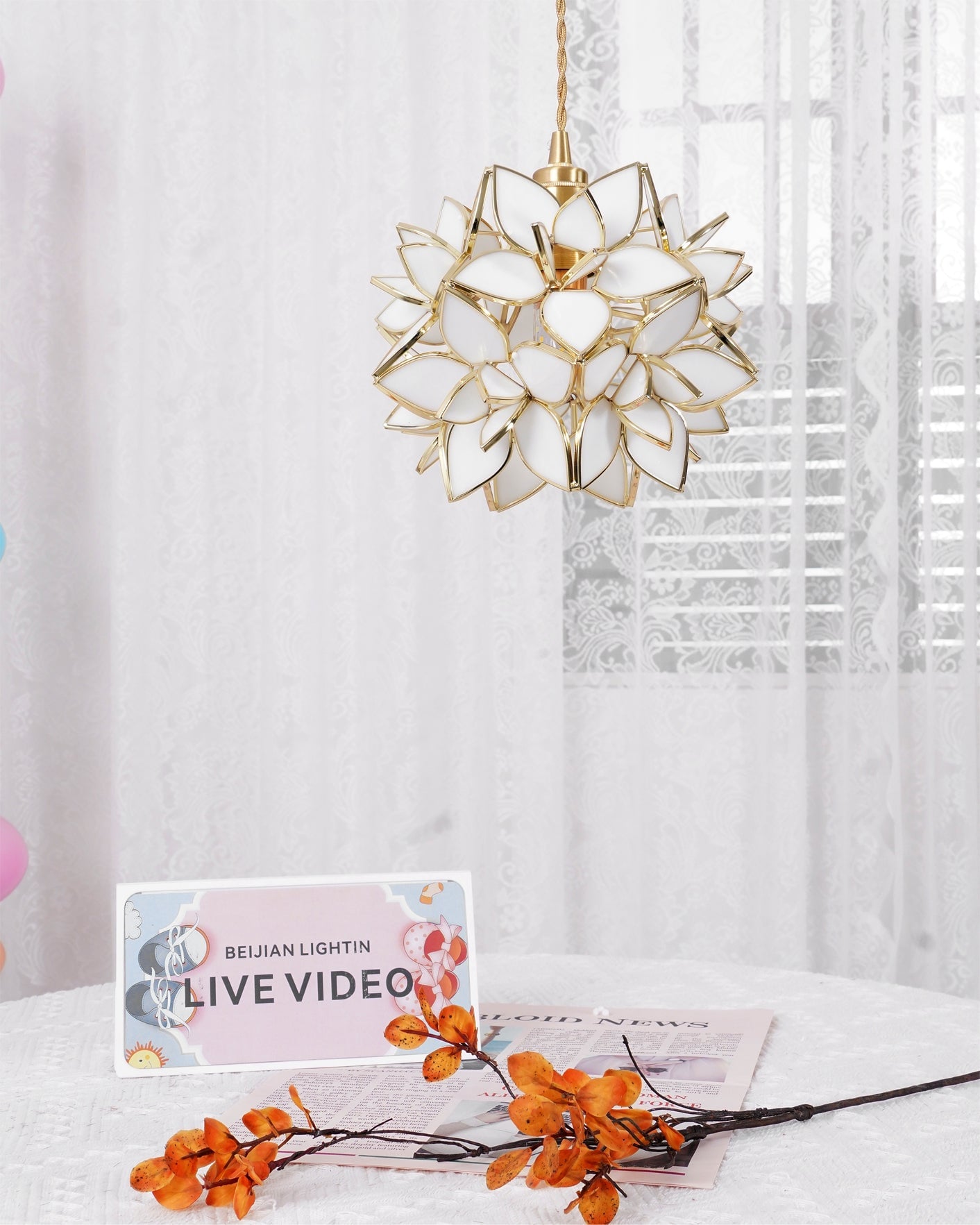 Capiz Pendant Lamp - Lumpaz
