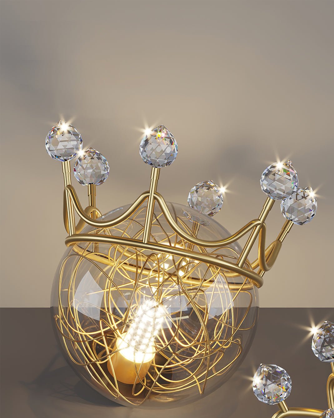 Gypsophila Crown Wall Lamp - Lumpaz