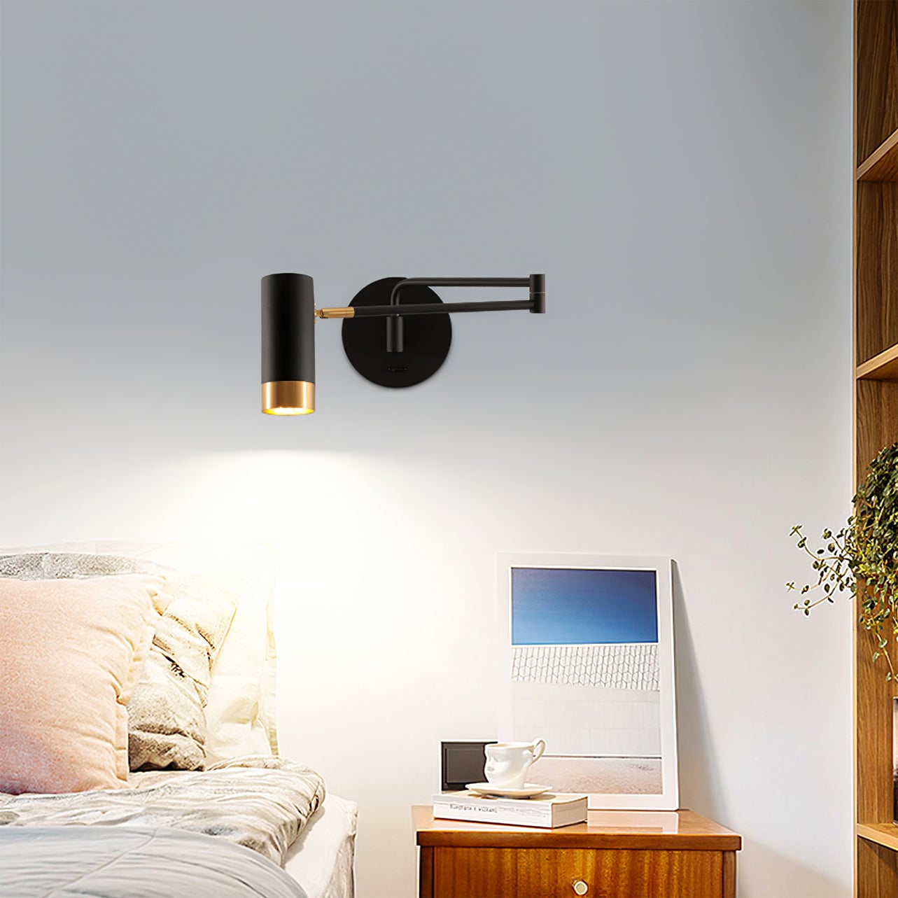 Fumi Swing Wall Lamp - Lumpaz