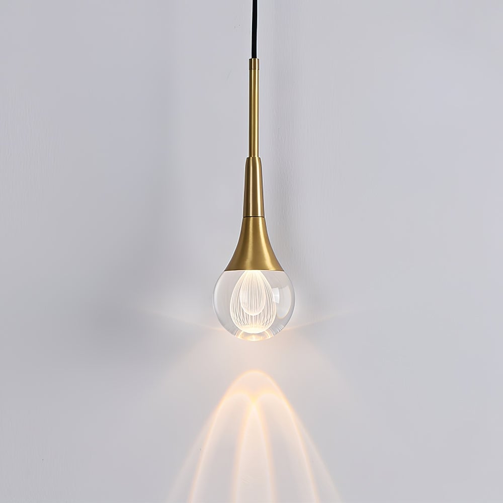 Teardrop Crystal Pendant Light - Lumpaz