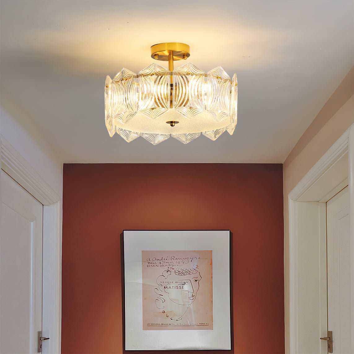 Ruby Round Ceiling Lamp - Lumpaz