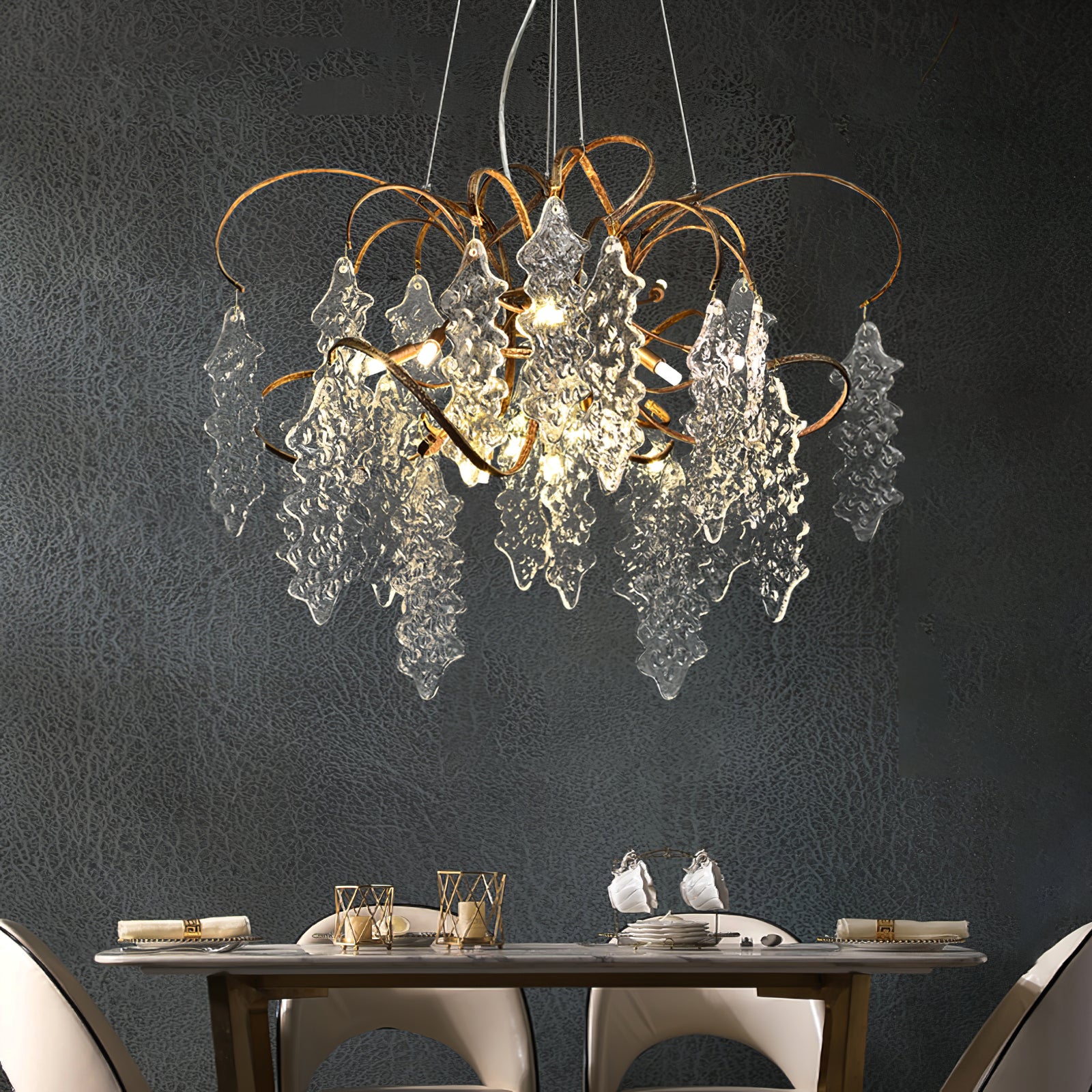 Niagara Round Chandelier - Lumpaz