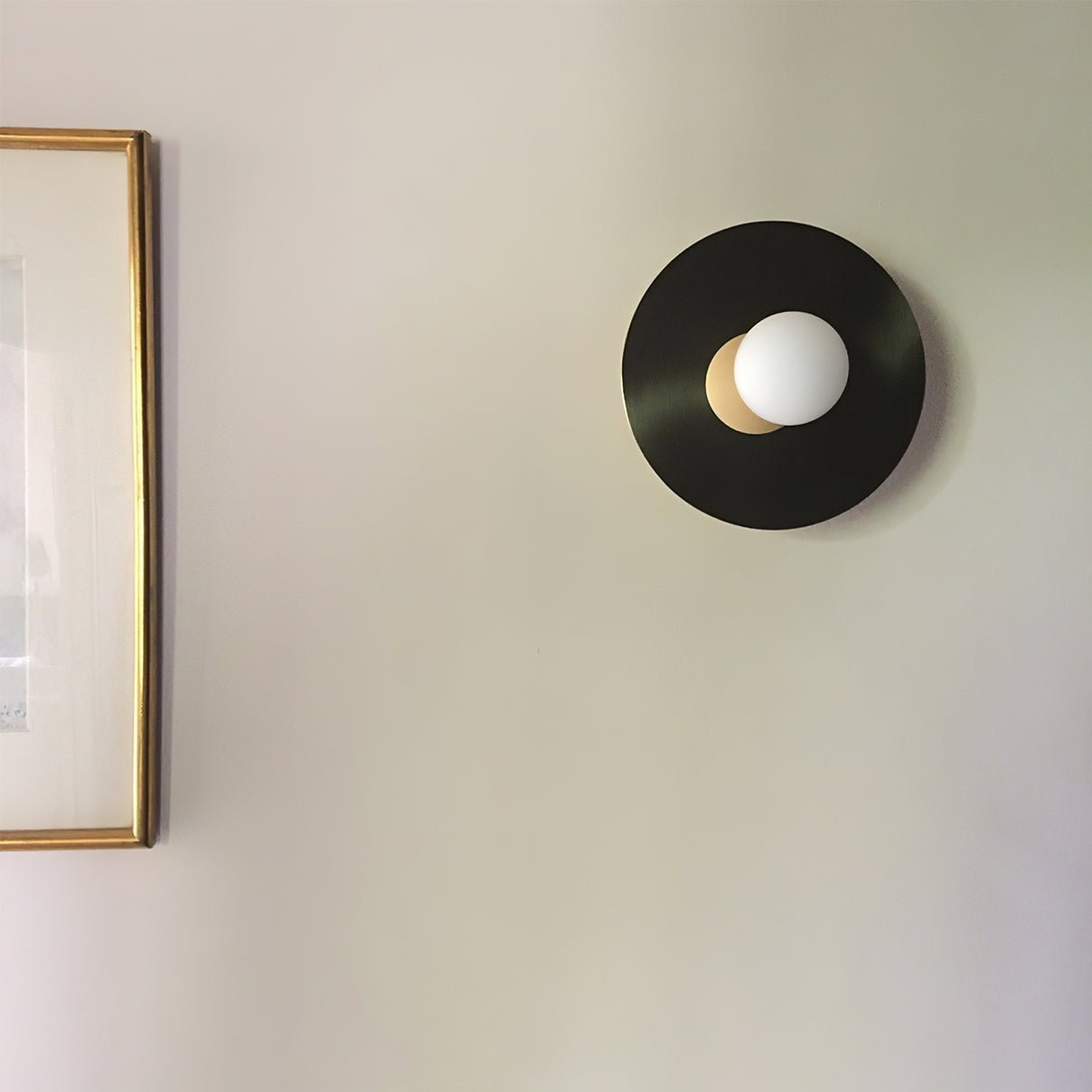Disc And Sphere Wall Lamp - Lumpaz