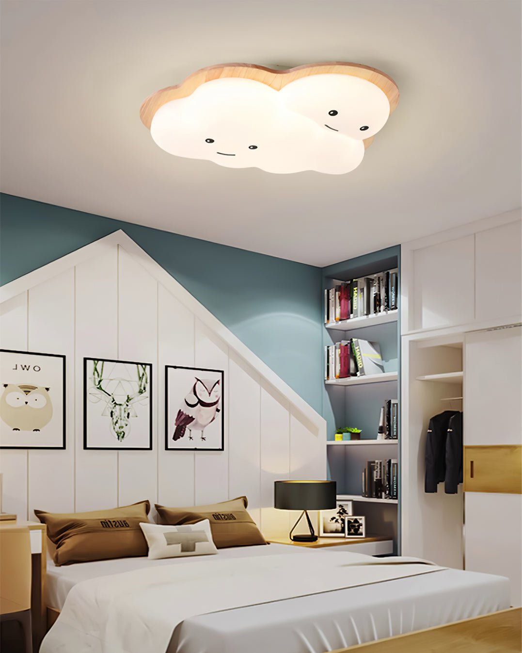 Smile Cloud Ceiling Lamp - Lumpaz