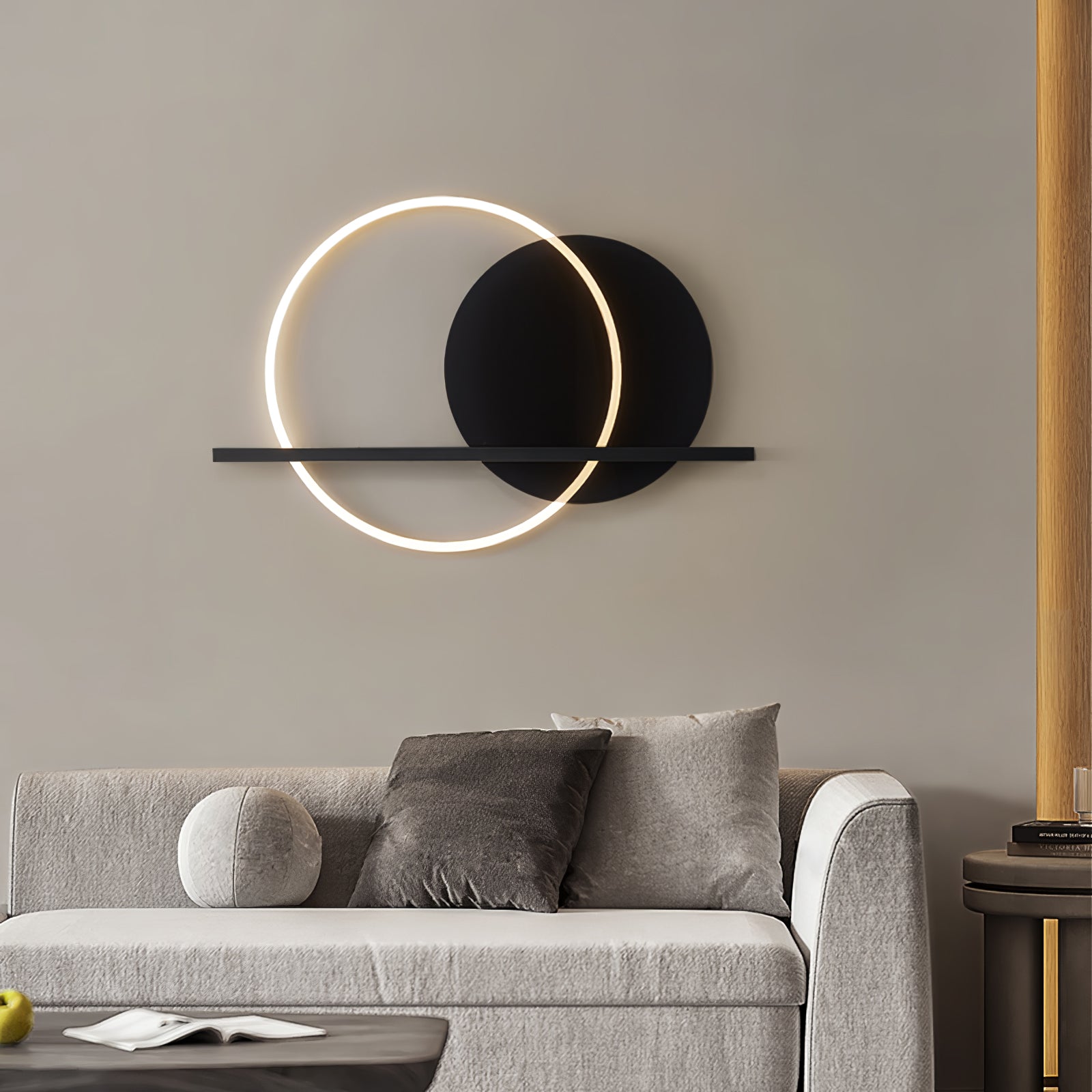 Round Cut Wall Lamp - Lumpaz