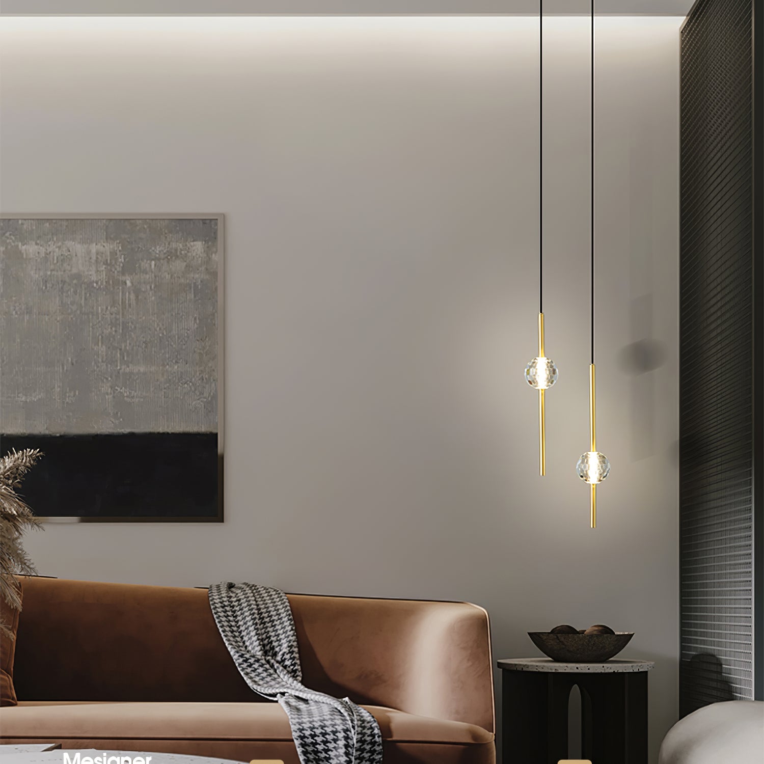 Ari Crystal Pendant Lamp - Lumpaz